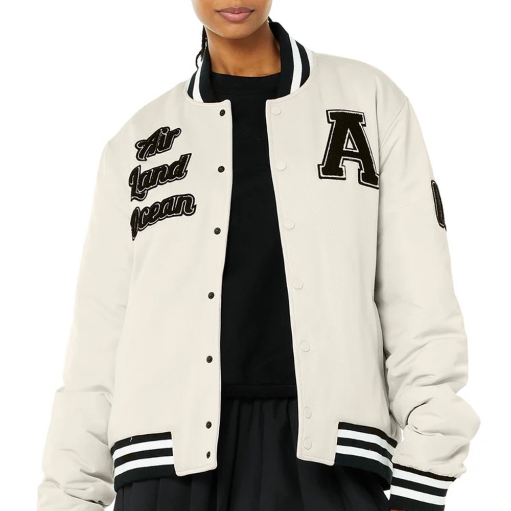 SOLD Alo yoga GOAT varsity jacket